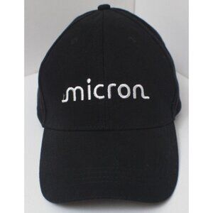 Micron Technology Embroidered Logo Corduroy Baseball Cap